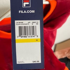 FILA cropped shirt